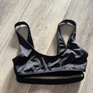 LA hearts XXS black swimsuit top